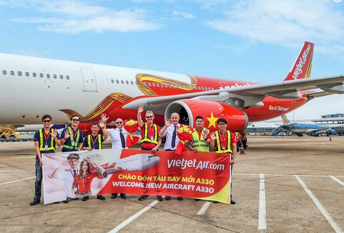 Vietjets Spectacular Tourism Aircraft Debut