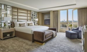 The Royal Suite with views of Beverly Hills