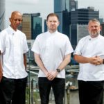 Emporium Hotel South Bank HEAD PASTRY CHEF Charith Arachchige, EXECUTIVE SOUS CHEF James Gallagher and EXECUTIVE CHEF Owen Ealden 1