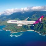 Hawaiian-Airlines-A330-over-Tunnels-Beach-Kauai-Hawaii