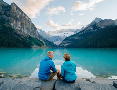Seven car-free ways to experience iconic lakes and waterfalls in Banff and summer