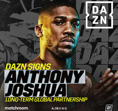 Anthony Joshua Joins Dazn In Landmark Deal