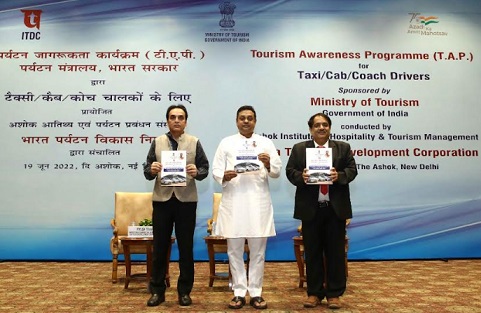 India Tourism Development Corporation in collaboration with Ministry of Tourism (MoT) launches Tourism Awareness Programme (T.A.P)