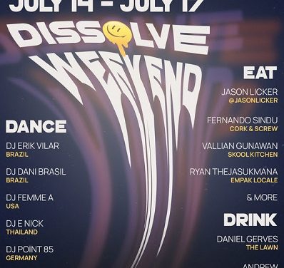 Dissolve Weekend, Bali’s Most Anticipated Festival, Is Coming This July