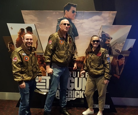 Princess Take Top Gun Agents To The Danger Zone