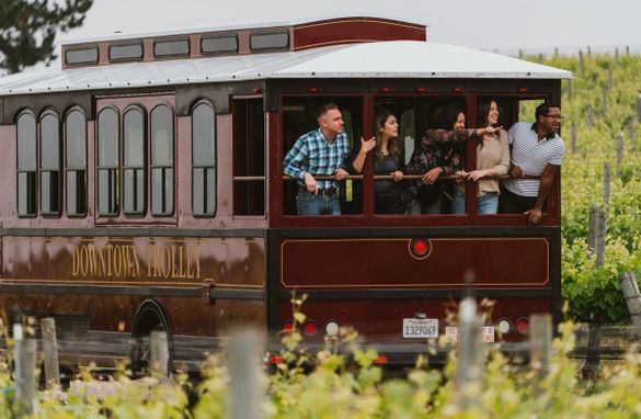 Wine Tasting ‘Santa Maria Style’ with the Santa Maria Wine Trolley