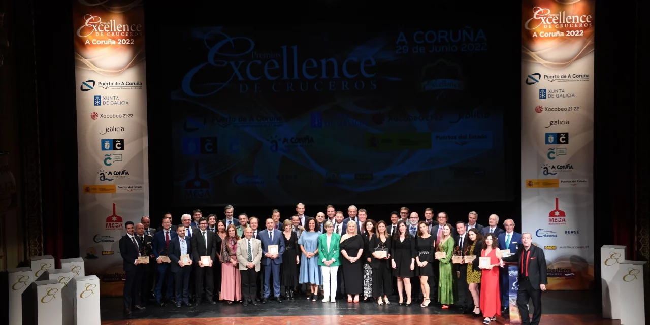 A Coruña brings together the cruise industry at the Cruise Excellence Awards ceremony 2022