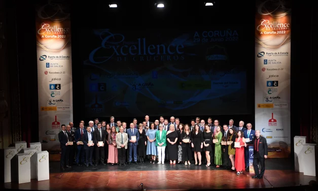 A Coruña brings together the cruise industry at the Cruise Excellence Awards ceremony 2022