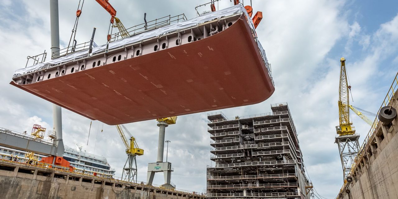 Regent Seven Seas Cruises® Celebrates Keel Laying for Seven Seas Grandeur™