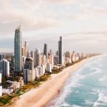 high rise buildings near sea during daytime