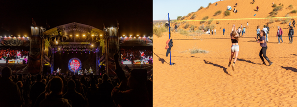 ‘Aussiest Wedding’ Kicks Off World’s Most Remote Music Festival In Outback Queensland – Birdsville Big Red Bash