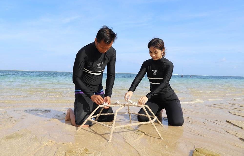 Meliá Bali And Guests Helps Restore Coral Reefs