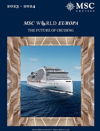 msc cruise ship brochure