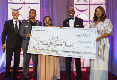 American Airlines Continues its Efforts to Diversify the Flight Deck With a $1.5 Million Donation to the Organization of Black Aerospace Professionals