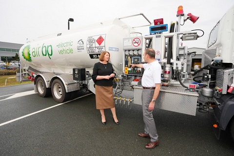 BNE home to Australia’s 1st all-electric refueller