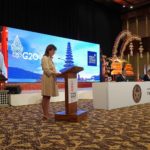 Julia Simpson addresses G20 Tourism Ministers