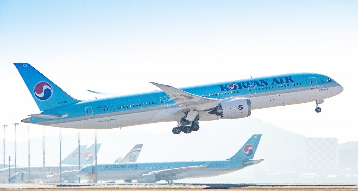 Visit Korea Year 2023 2024 K ETA Waiver For Australians And New Zealanders   Korean Air Boeing 787 9 1200x640 