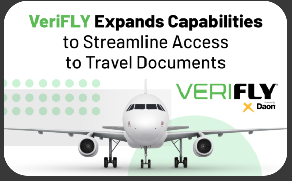 VeriFLY Expands Capabilities to Streamline Access to Travel Documents