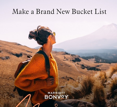 Marriott Bonvoy Gives Travelers Another Reason to Make a Brand New Bucket List This Fall, With Launch of Unlimited Bonus Points Global Promotion