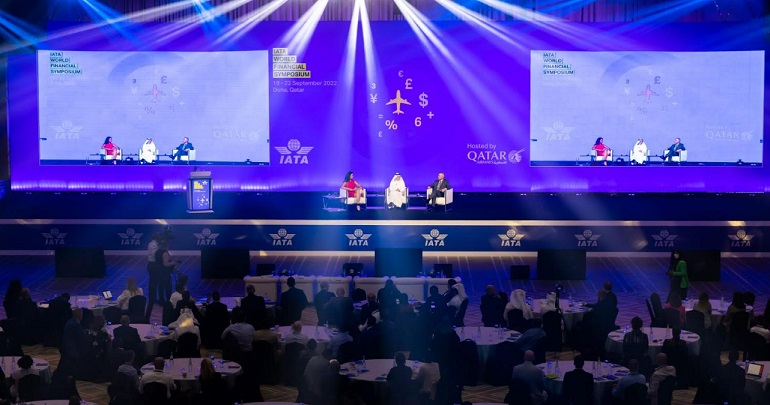 The First Day of the IATA World Financial Symposium (WFS) Kicked Off Under the Patronage and Attendance of His Excellency Jassim Bin Saif Al Sulaiti, Qatar’s Minister of Transport