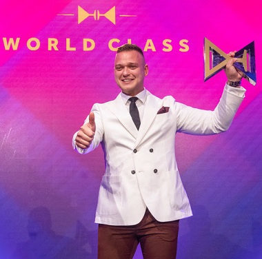 World’s best bartender announced: Adrián Michalčík representing Norway is awarded the title of world’s best bartender at the Diageo World Class Global Bartender of the Year competition
