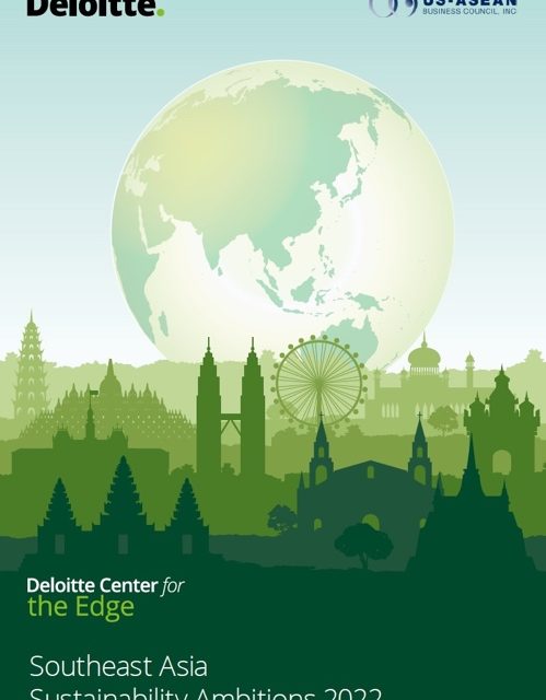 Deloitte report explores the sustainability ambitions of Southeast Asia