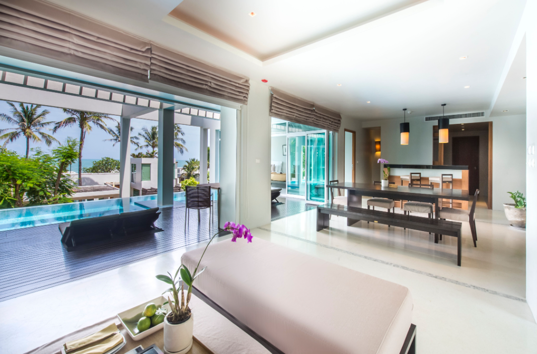 Grand deluxe pool villa at Aleenta Phuket Resort & Spa