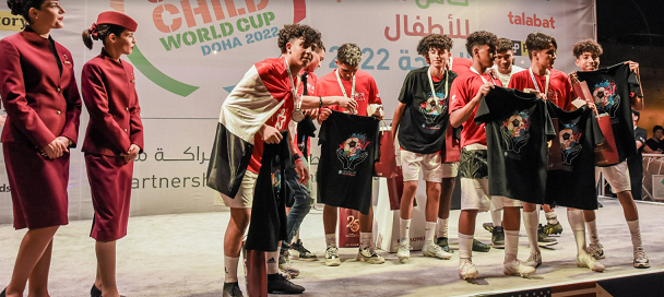 Qatar Airways Unites Youth to Participate in The Street Child World Cup Doha 2022