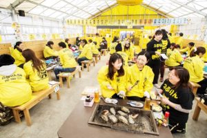 BBQ Oyster huts - Itoshima