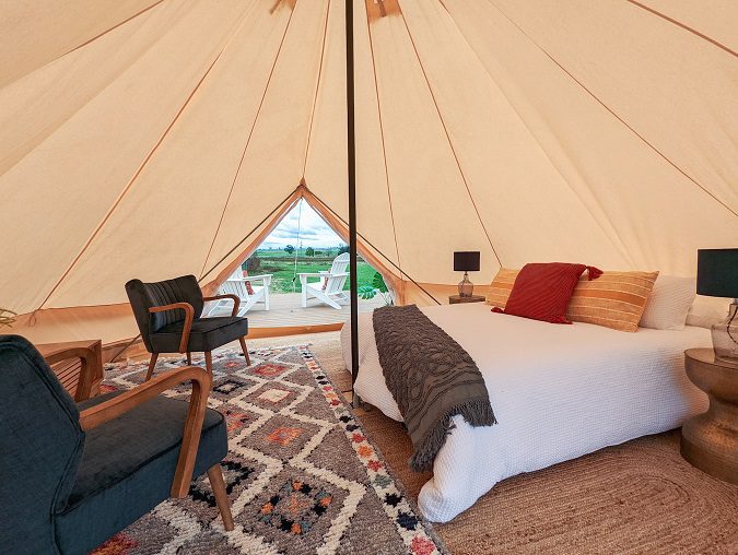 Broke Estate launches luxury glamping after the floods