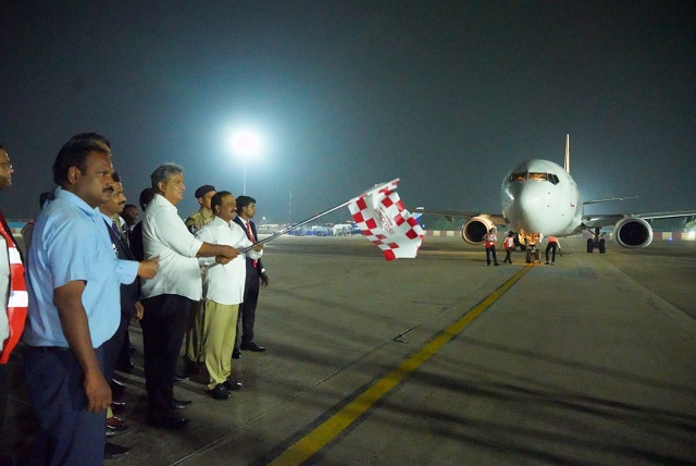 The First Direct Flight Connecting Vijayawada and Sharjah Takes off
