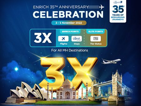 Malaysia Airlines Celebrates 35 Years of Frequent Flyer Programme.