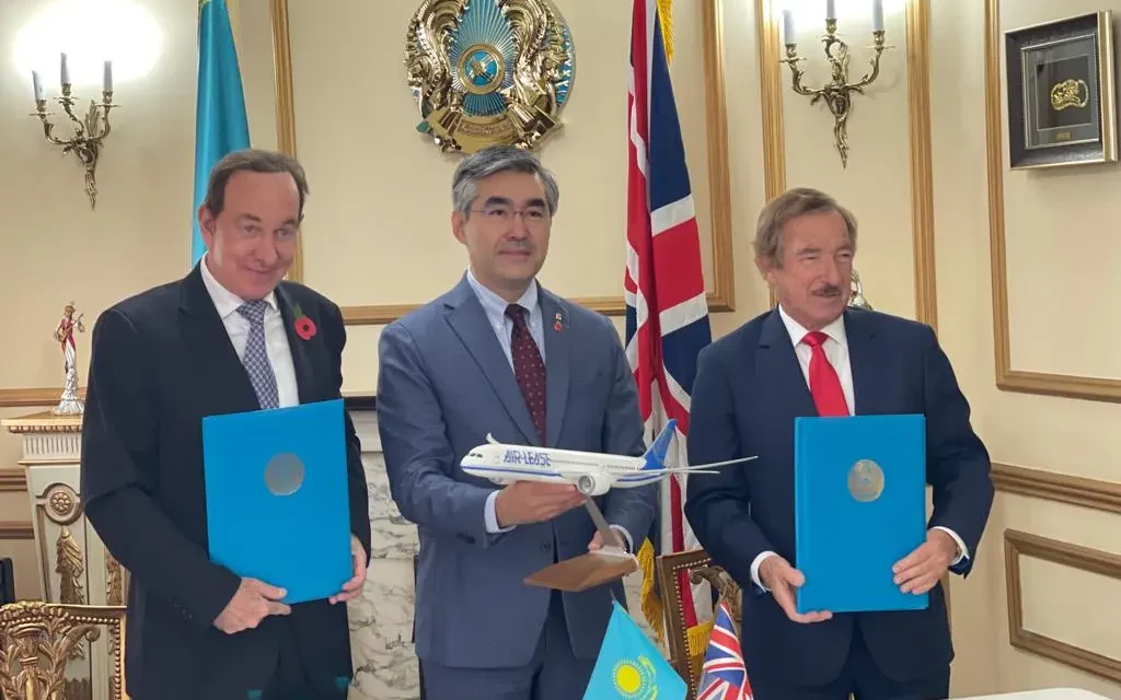 Air Astana Signs Agreement On Lease For Three Boeing 787-9 Dreamliner