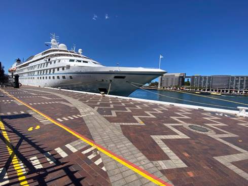 Windstar Cruises’ Star Breeze Makes First Call in Australia in Sydney