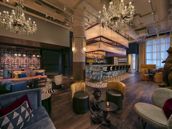 Moxy Lower East Side Debuts as an Eclectic and Stylish Pleasure Garden in the Neighborhood That Defines New York Cool
