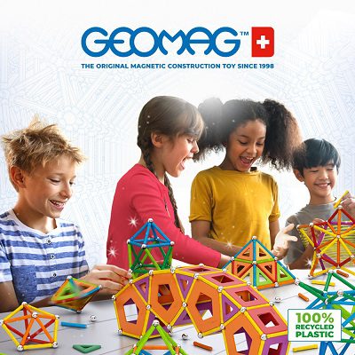 Geomag Glitter Panels Recycled 35 Piece Set - Smart Kids Toys