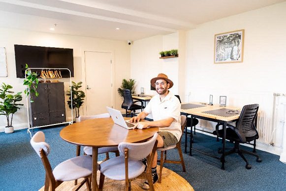 When co-living meets co-working: YHA Australia debuts first of its new co-working facilities at award-winning Blue Mountains property