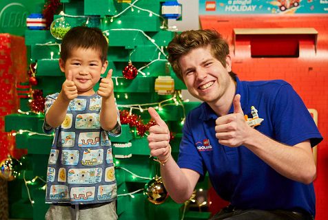 LEGOLAND® Discovery Centre unveils new Christmas Tree and Santa Claus!