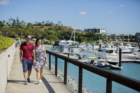 “Pedestrian Only” Zones introduced throughout Coral Sea Marina Resort precinct