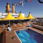 Acqua Regina lido,open deck,solarium,swimming pool