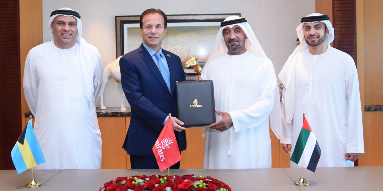 Emirates signs pact to support visitor arrivals to The Bahamas