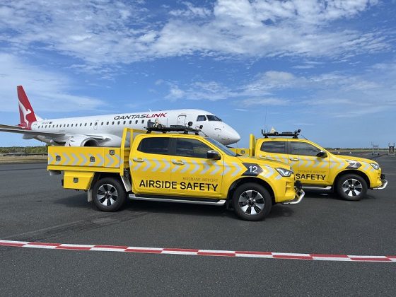 A new sight at BNE that is hard to miss