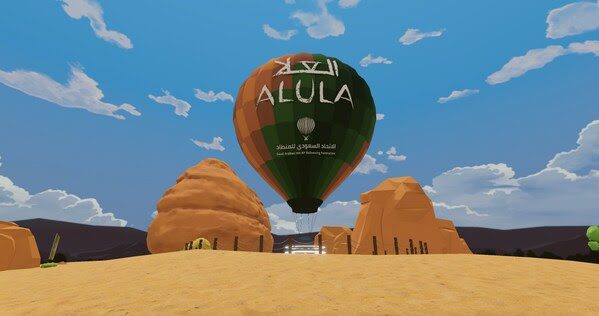 Royal Commission for AlUla Launches Interactive Hot Air Balloon Experience in the Metaverse