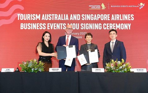 TA and SQ Join Hands to Boost Business Events to Australia