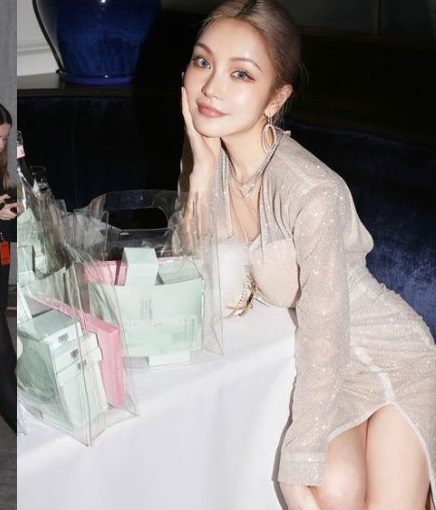 Code Mint Beauty Founder and Influencer, Grace Chow, Sits Front Row at Thom Browne, Proenza Schouler, and Heron Preston AW23 NYFW Shows