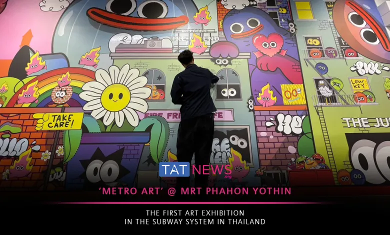 Ride in Style: The Must-See ‘Metro Art’ Exhibition on Bangkok’s MRT Subway