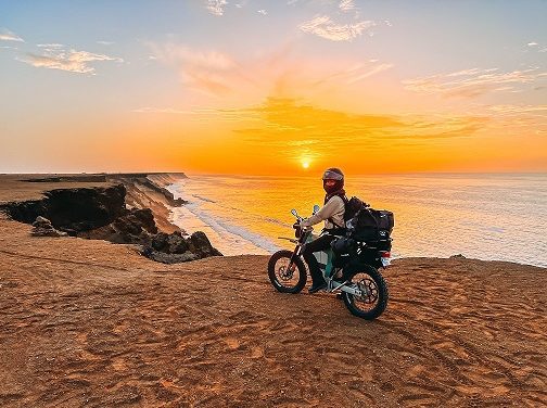 Sinje Gottwald: The First Person to Cross Africa on an Electric Motorcycle