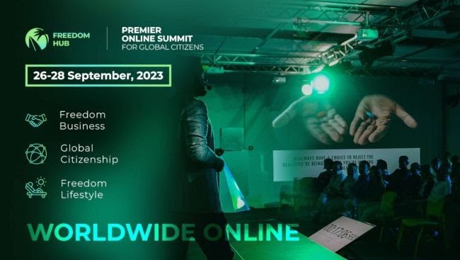 Join 5000+ Global Entrepreneurs at Freedom Business Summit 2023