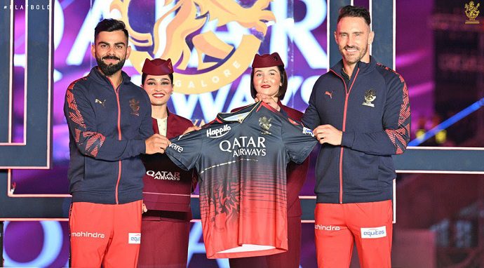 Qatar Airways Adds Cricket Giants RCB to Diverse Sports Sponsorships