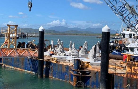 Townsville Welcomes International Underwater Sculptor as MOUA ‘Ocean Sentinels’ Prepare for Installation